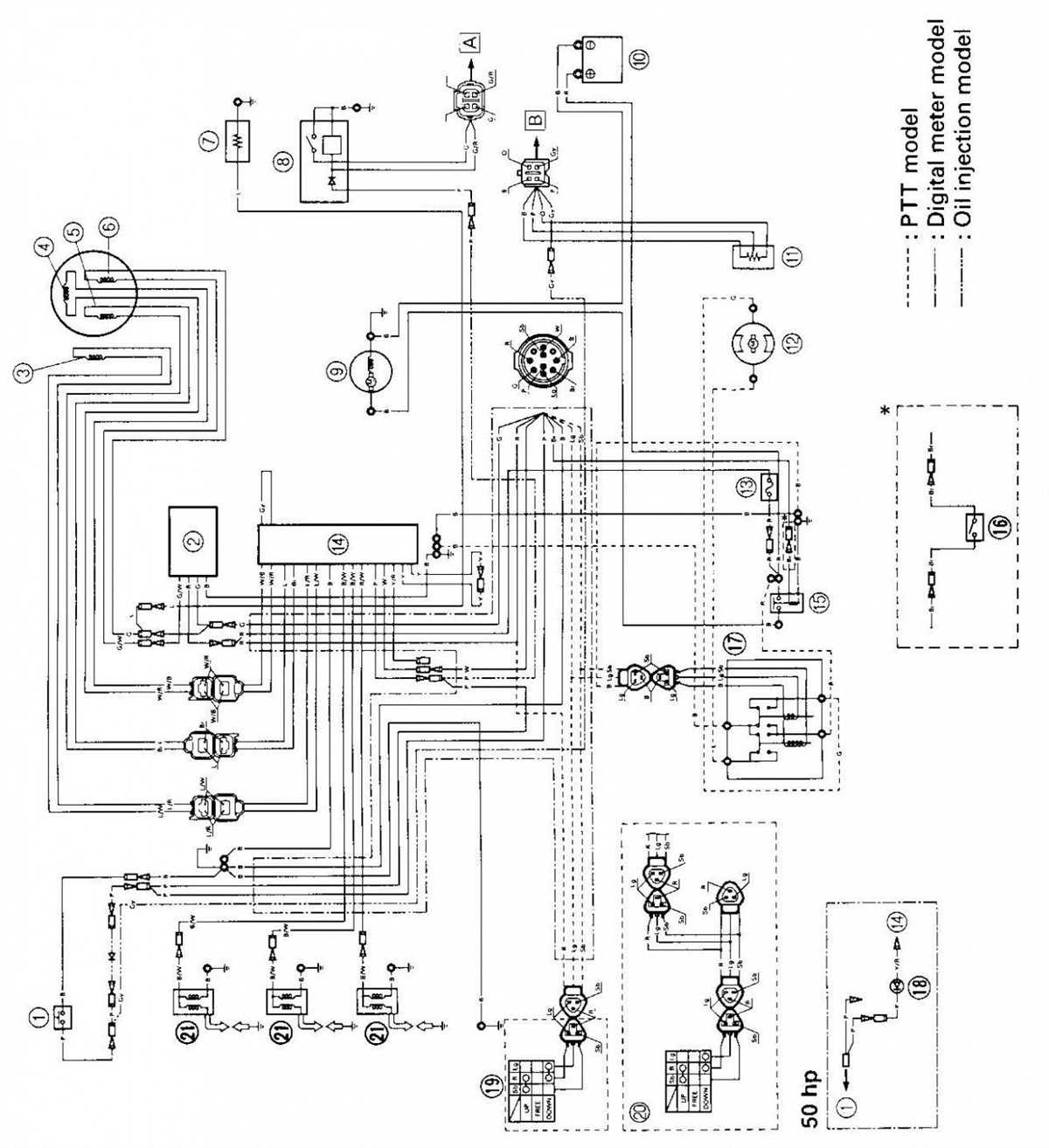 Understanding The Electrical Wiring Diagram For Yamaha Outboard Motors