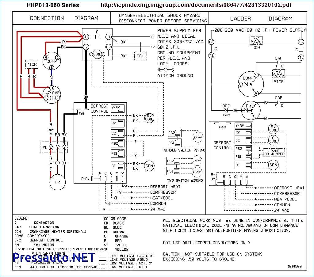 Wiring Diagram For Tempstar Heat Pump