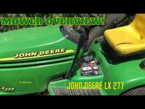 Exploring The Parts Diagram Of John Deere LX277 48C Deck